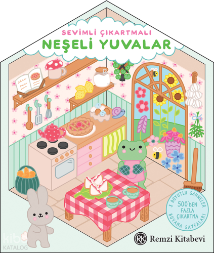 Sevimli Çıkartmalı Neşeli Yuvalar | Kolektif | Remzi Kitabevi
