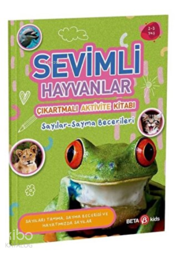 Sevimli Hayvanlar - Çıkartmalı Aktivite Kitabı