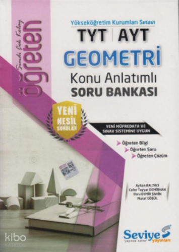 Seviye Yayınları  Tyt-Ayt Öğreten Geometri (Say+Ea+Söz)