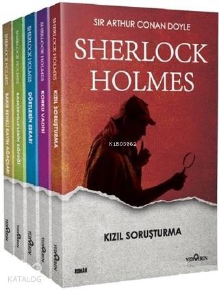 Sherlock Holmes Seri (5 Kitap Takım) | Sir Arthur Conan Doyle | Yedive