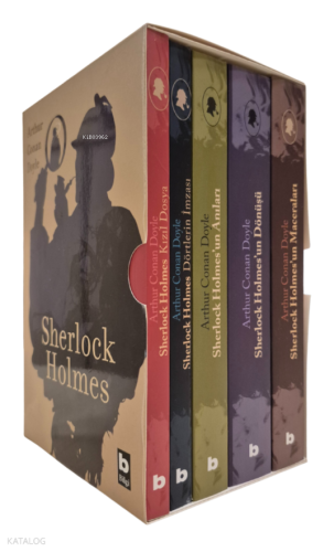 Sherlock Holmes Serisi (5 kitap – Kutulu) | Sir Arthur Conan Doyle | B