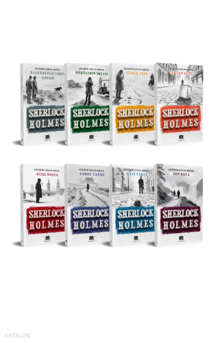 Sherlock Holmes Seti (8 Kitap Takım) | Arthur Conan Doyle | Parana Yay