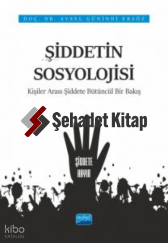 Şiddetin Sosyolojisi;Kişiler Arası Şiddete Bütüncül Bir Bakış