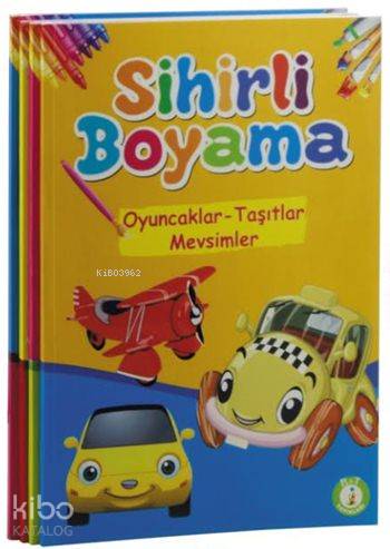 Sihirli Boyama Seti (4 Kitap)