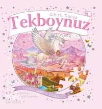 Sihirli Dünya - Tekboynuz; Yaldızlı Yapboz Kitabı