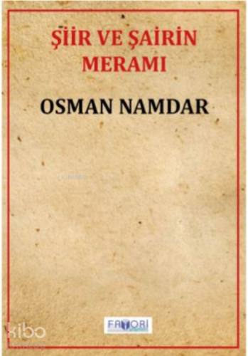 Şiir Ve Şairin Meramı