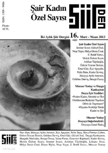 Şiirden İki Aylık Şiir Dergisi Sayı: 16 | Kolektif | Şiirden Yayınları