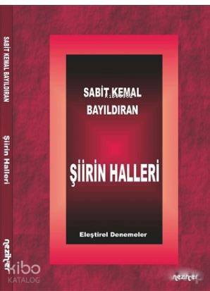 Şiirin Halleri | Sabit Kemal Bayıldıran | Nezih-Er Yayınları