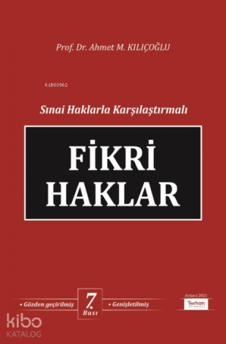 Sınai Haklarla Karşılaştırmalı Fikri Haklar