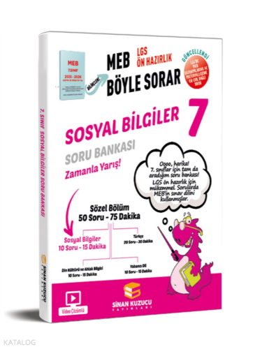 Sinan Kuzucu Yayınları 7. Sınıf Sosyal Bilgiler Soru Bankası | Kolekti