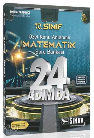 Sınav Dergisi Yayınları 10. Sınıf Matematik 24 Adımda Özel Konu Anlatı