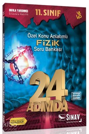 Sınav Dergisi Yayınları 11. Sınıf Fizik 24 Adımda Özel Konu Anlatımlı Soru Bankası Sınav Dergisi