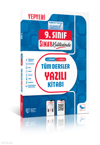 Sınav Kalitesinde 9. Sınıf Tüm Dersler 1. Dönem 1. Yazılı Kitabı | Kol