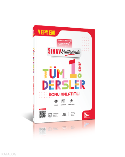 Sınav Yayınları Sınav Kalitesinde 1. Sınıf Tüm Dersler Konu Anlatımlı 