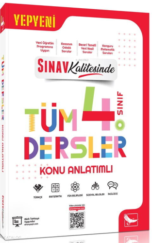 Sınav Yayınları Sınav Kalitesinde 4. Sınıf Tüm Dersler Konu Anlatımlı 