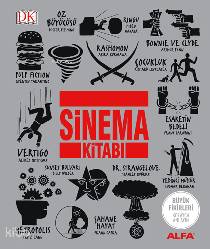 Sinema Kitabı (Ciltli);Büyük Fikirleri Kolayca Anlayın
