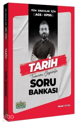 Sınıfçının Sesi KPSS MEB-AGS Tarih Soru Bankası Çözümlü | Murat Yüksel
