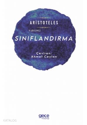 Sınıflandırma