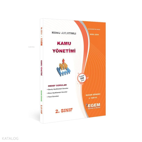 Siyaset Bilimi ve Kamu Yönetimi Bahar Dönemi Konu Anlatımlı Soru Banka