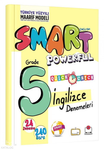 Smart English Grade 5 Powerful Quıck Check İngilizce Denemeleri | Kole