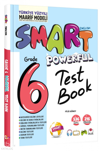 Smart English Grade 6 Powerful Test Book