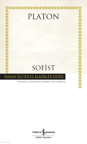 Sofist (Ciltli) | Platon ( Eflatun ) | Türkiye İş Bankası Kültür Yayın