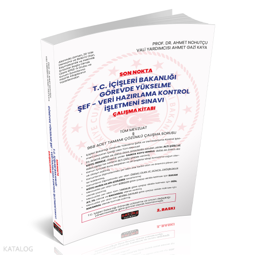 Son Nokta İçişleri Bakanlığı GYS Sınavı Çalışma Kitabı