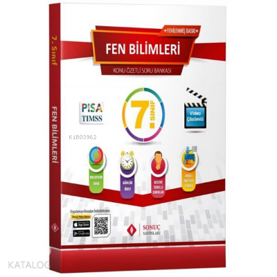 Sonuç 7.Sınıf Fen Bilimleri Set