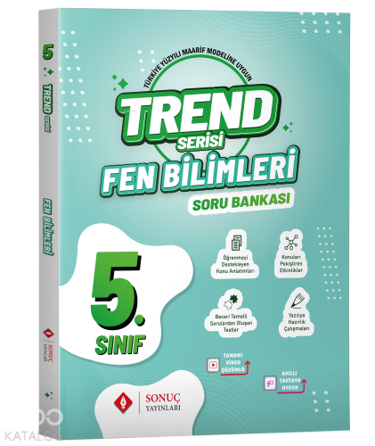 Sonuç Yayınları 5. Sınıf Fen Bilimleri Trend Serisi Soru Bankası