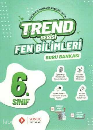 Sonuç Yayınları 6. Sınıf Fen Bilimleri Trend Serisi Soru Bankası