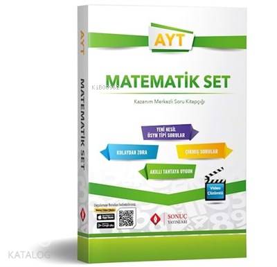 Sonuç Yayınları AYT Matematik Set Kazanım Merkezli Soru Bankası Sonuç 