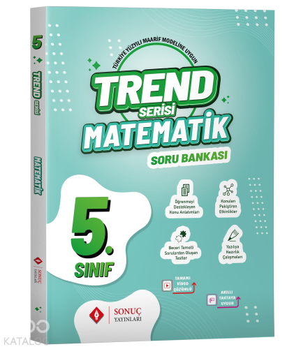 Sonuç Yayınları Trend Serisi 5.Sınıf Matematik Soru Bankası