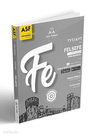 Soru Kalesi Yayınları TYT-AYT Felsefe Çek Kopart Akıllı Soru Bankası Föyü ASF Soru Kalesi