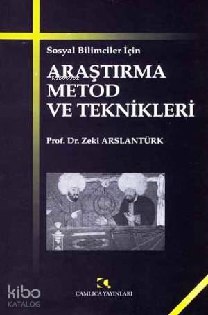 Sosyal Bilimciler İçin Araştırma ve Metod Teknikleri