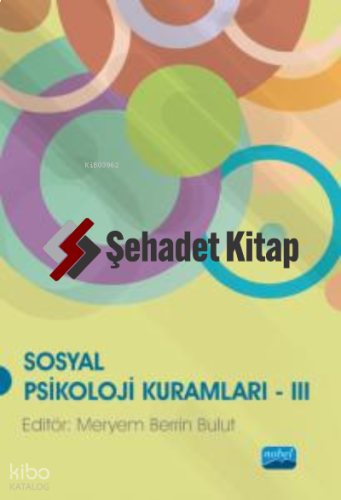 Sosyal Psikoloji Kuramları III