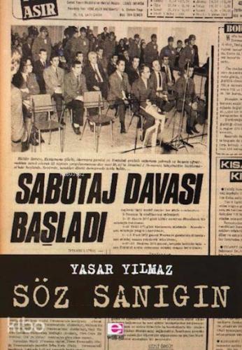Söz Sanığın | Yaşar Yılmaz | E Yayınları