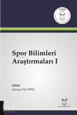 Spor Bilimleri Araştırmaları 1