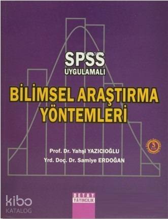 Spss Uygulamalı Bilimsel Araştırma Yöntemleri