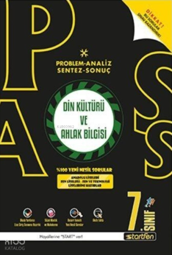 Startfen 7.Sınıf Pass Din Kültürü Ve Ahlak Bilgisi Soru Bankası
