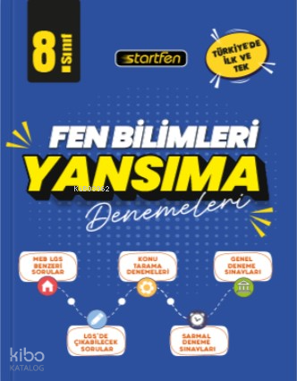 Startfen 8. Sınıf - Fen Bilimleri Yansıma Denemeler | Kolektif | Start