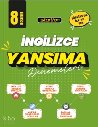 Startfen 8. Sınıf - İngilizce Yansıma Denemeler | Kolektif | Startfen