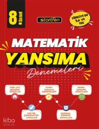 Startfen 8. Sınıf - Matematik Yansıma Denemeler | Kolektif | Startfen