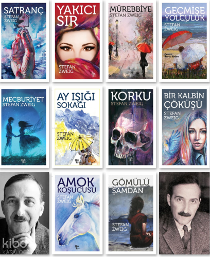 Stefan Zweig (10 Kitap Takım) | Stefan Zweig | Halk Kitabevi
