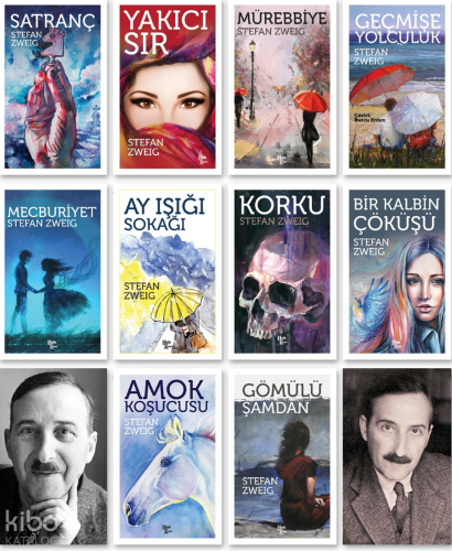 Stefan Zweig (12 Kitap Takım) | Stefan Zweig | Halk Kitabevi