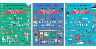 Stem ile Çılgın Maceralar Seti (3 Kitap Takım) | Nick Arnold | Beyaz B