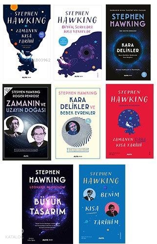 Stephen Hawking Seti (8 Kitap) | Stephen Hawking | Alfa Basım Yayım Da