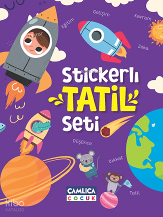 Stickerlı Tatil Seti
