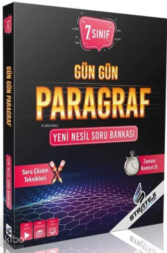Strateji 7. Sınıf Gün Gün Paragraf Soru Bankası