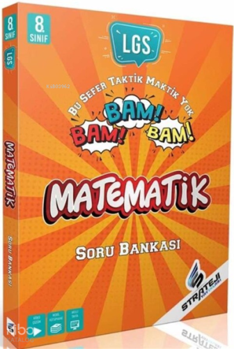 Strateji Bayilik Yayınları 8. Sınıf Matematik Bam Bam Soru Bankası