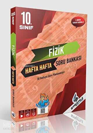 Strateji Yay. 10.Sınıf Hafta Hafta Fizik Soru Bank